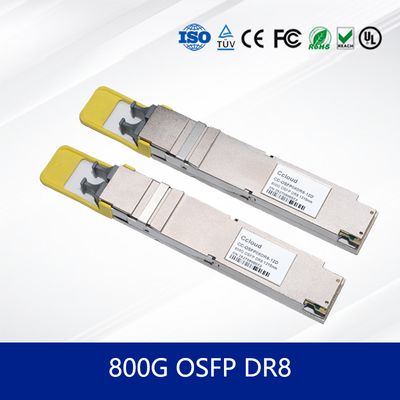 High-Speed 800G OSFP 112 DR8 CC-OSFP08DR8-12D Transceiver-module voor datacenters