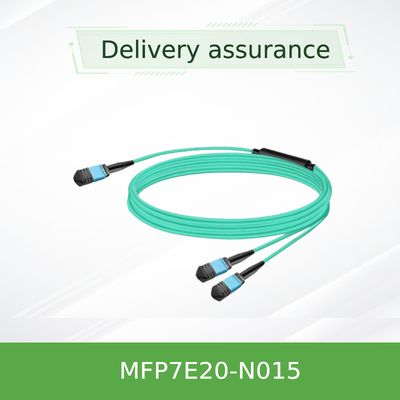 Nvidia Mellanox 100% Echte Producten Mfp7e20-N015 Passieve Glasvezelkabel, Mmf, MPO12 APC naar 2xMPO12 APC, 15m