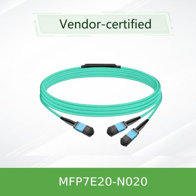 Nvidia Mfp7e20-Nxxx Optische Multimode Splitter Glasvezelkabel Mfp7e20-N020 Mmf, MPO12 APC naar 2xmpo12 APC