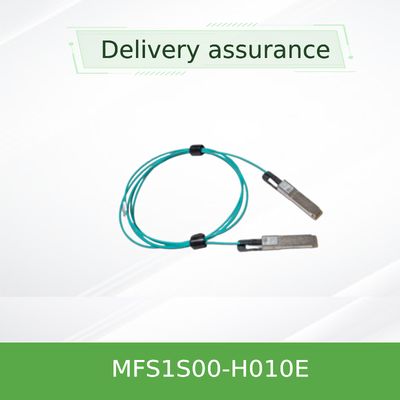 Nvidia Mfs1s00-Hxxxv 200GB/S Qsfp56 Mmf Aoc Mfs1s00-H010e Actieve optische kabel, tot 200gbps, Qsfp56 tot Qsfp56