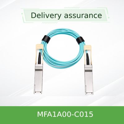 de Kabel MFA1A00-C015 15m van 100GbE QSFP LSZH Mellanox AOC Ethernet