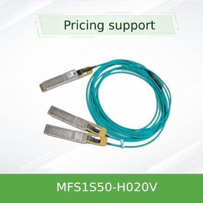 IB HDR MMF Splitter Mellanox AOC Kabel MFS1S50-H020V (QSFP56 naar 2xQSFP56)