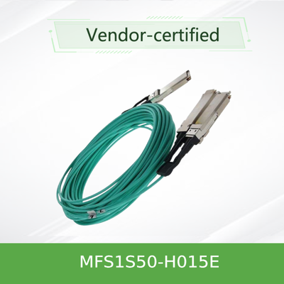 200Gb/S tot 2x100Gb/S Mellanox AOC IB HDR QSFP56 tot 2 MFS1S50-H005E MFS1S50-H010E MFS1S50-H015E MFS1S50-H015V