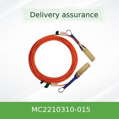 Oranje 40GbE QSFP+ Actieve Optische Mellanox DAC Cable Ethernet MC2210310-015 15M