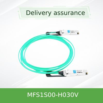 Van het de kabelnetwerk van MFS1S00-H030V IB 200G mellanox Aoc Kabel 30M QSFP56-Hoge snelheids Lage Latentie