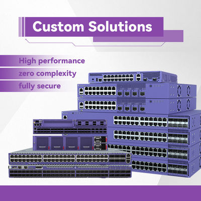 Geavanceerde 5420f-serie 48-poort Ethernet-switch met 10 Gb-connectiviteit 5420f-48t-4xe Extreme Xos