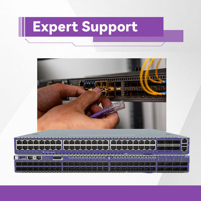 48 poorten X460 Extreme Network AVB Switch 48T 10 100 1000BASE-T Minder Latentie Mbps stapelbaar Origineel
