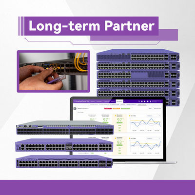 De Extreme Top X440 G2 48p 10GE4 van AVB Ethernet met ExtremeXOS-Besturingssysteem 4 via Vergunning