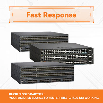 Geavanceerde Ruckus Icx 8200-48zp2-E2 Schakelaar met 150W stroomtoevoer