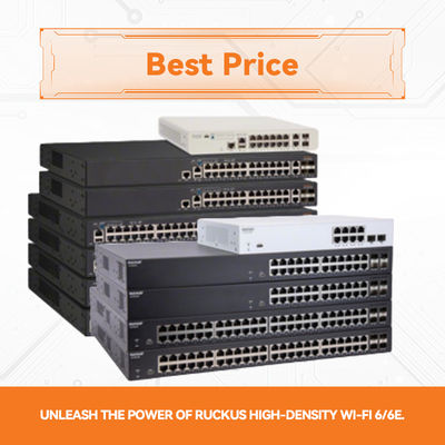 Ruckus ICX 8200-48PF Managed Switch voor Betrouwbare Gegevensoverdracht