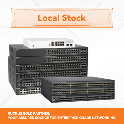 RUCKUS netwerkswitch ICX 7550-24F Stapelbare Glasvezel Switch 10G SFP+ 100GbE Uplink