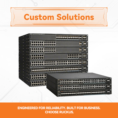 RUCKUS netwerkswitch ICX 7550-24F Stapelbare Glasvezel Switch 10G SFP+ 100GbE Uplink