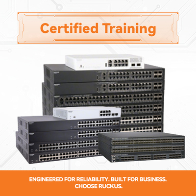 RUCKUS ICX 7550-24ZP Switch High-Density Multigigabit PoE++ met 100G Uplinks