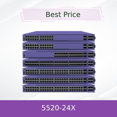 Extreme Network Switch 24 Port Switch Rack Montagebaar Model 5520-24X