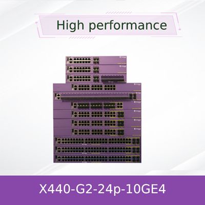 10GE4 Scalable AVB Extreme Networks X440 Switch G2 24T X440-G2-24p-10GE4