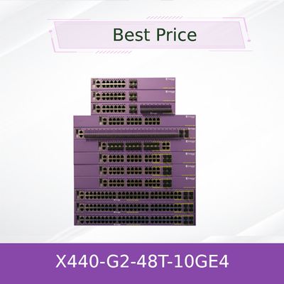 Fabrikant: Extreme Networks Switch16534 X440-G2-48t-10ge4 Ethernet Netwerk Switch Extreme Xos