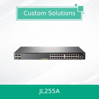 Hpe Aruba Networking 2930f 24G Poe+ 4SFP+ Switch JL255A Nieuw en origineel