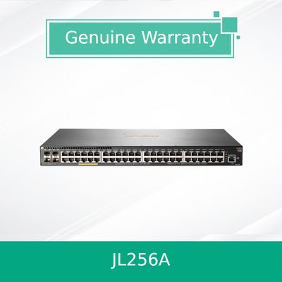 Hpe Aruba Networking 2930f 48g Poe+ 4SFP+ Switch JL256A Nieuw en Origineel