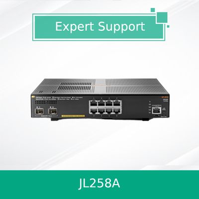 Hpe Aruba Networking 2930f 8g Poe+ 2SFP+ Switch (JL258A) Nieuw en origineel