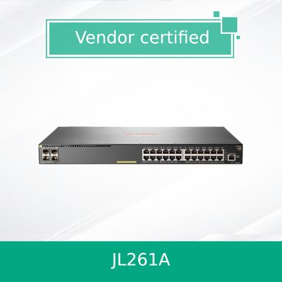 Hpe Aruba Networking 2930f 24G Poe+ 4SFP 370W Switch (JL261A) nieuw en origineel
