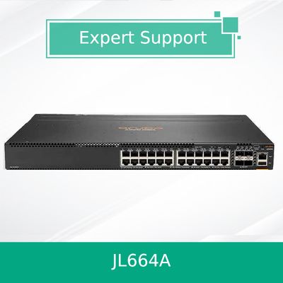 Switch Internet Aruba 6300m Serie Switch 24-poorts 1gbe en 4-poorts SFP56 Switch Jl664A