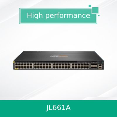 Hpe Aruba Networking Cx 6300m 48-poorts 1gbe Klasse 4 Poe en 4-poorts SFP56 Switch (JL661A)