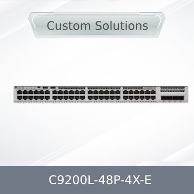 Nieuw Origineel op Voorraad C9200L-48p-4X-E Cisco Catalyst 9200L 48-poorts PoE+ 740W 4X10g Uplink, Netwerkswitch