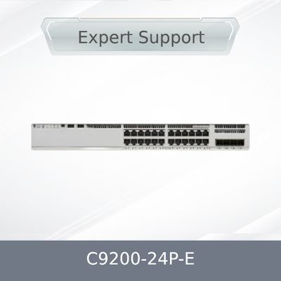 Originele C9200-24p-E 9200 Layer 2 Ethernet 24 Port Poe Network Switch met Qos-functie