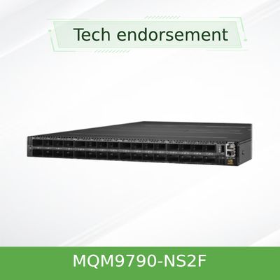 NVIDIA Quantum MQM9790-NS2F 400G InfiniBand Switch 64-poorts Externe Managed