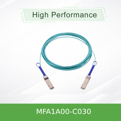 NVIDIA MFA1A00-C030 QSFP28 Actieve Optische Kabel 100Gb/s AOC 30m Lengte 100GbE & InfiniBand EDR
