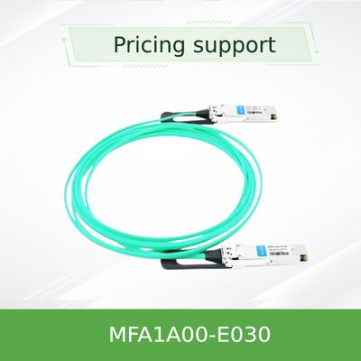 Mellanox MFA1A00-E030 100Gb/s QSFP28 EDR Actieve Optische Kabel 30m InfiniBand LSZH VCSEL