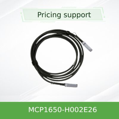 200Gb/s QSFP56 HDR passieve DAC-kabel    Mellanox MCP1650-H002E26 2m, 26AWG LSZH
