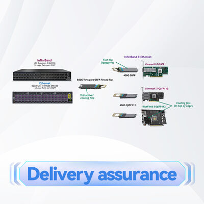 NVIDIA MMS4X00-NS400 400G OSFP Transceiver DR4 Single-Mode voor ConnectX-7 Adapters