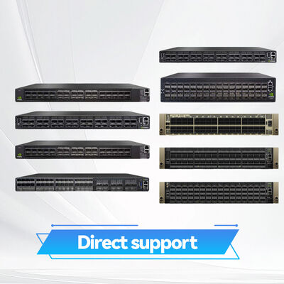 NVIDIA Spectrum SN3420 MSN3420-CB2FC 48-poort 25GbE & 12-poort 100GbE Top-of-Rack Switch met Cumulus Linux
