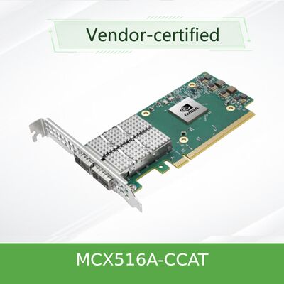 MCX516A-CCAT Dual-Port 100GbE Ethernet Adapter van NVIDIA