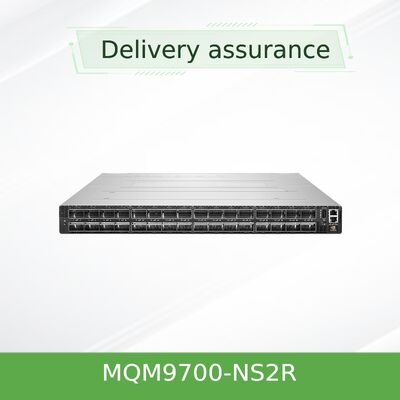MQM9700-NS2R 400G NDR InfiniBand Smart Switch – 64 poorten On-Board Subnet Manager C2P Luchtstroom