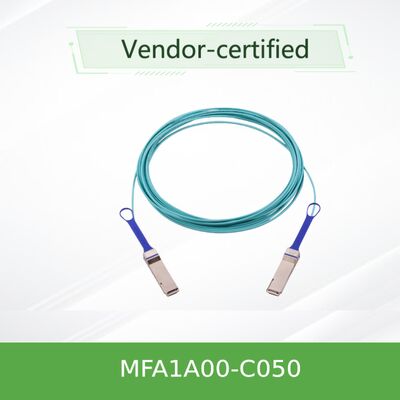 NVIDIA MFA1A00-C050 100G AOC voor datacenters en Ethernet-netwerken