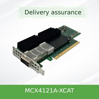 MCX4121A-XCAT 10GbE netwerkkaart met dubbele poort Mellanox ConnectX-4 Lx