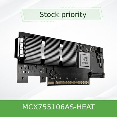 NVIDIA Mellanox ConnectX-7 MCX755106AS-HEAT 400Gb/s NDR InfiniBand slimme netwerkadapter