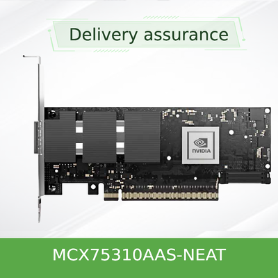 ConnectX-7 MCX75310AAS-NEAT 400G Single-Port RDMA Adapter voor AI, HPC en Cloud Data Centers
