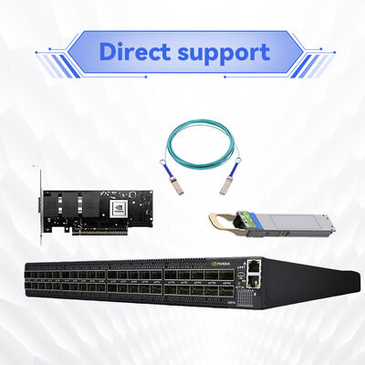 NVIDIA Q3200-RA 800Gb/s InfiniBand Switch. 72-poort, 57,6 Tb/s Dual-Switch Chassis.