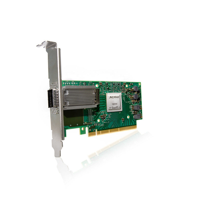 De Kaart VPI Mellanox 100gbe Nic Adapter Card mcx555a-ECAT connectX-5 EDR 100GbE van het Mellanoxnetwerk