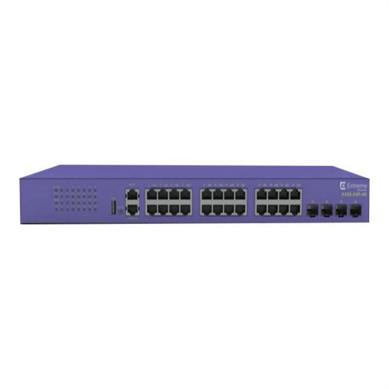 De volledige Helft - duplex Extreme het Netwerkavb Schakelaar 24T-4S 48 Havens 216Gbps van 802.3at Poe X435