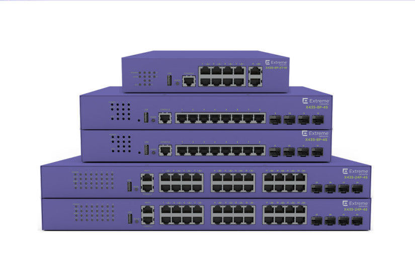 24P Extreme Networks X435 AVB Switch X435 4S 68Gbps 50,6Mpps nieuw en origineel