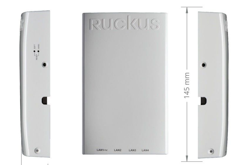 Draadloze de Toegangspunten 901-H500-WW00 WPA-PSK WPA-TKIP WPA2 van 802.11ac BeamFlex AES Ruckus