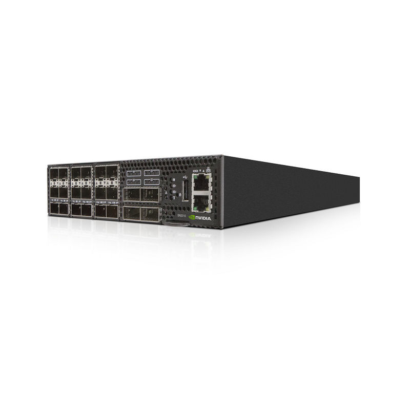 Het Netwerkschakelaar MSN2010-CB2F 25GbE/100GbE van 18 SFP28-Havenslinux Gebaseerde Mellanox Open Source