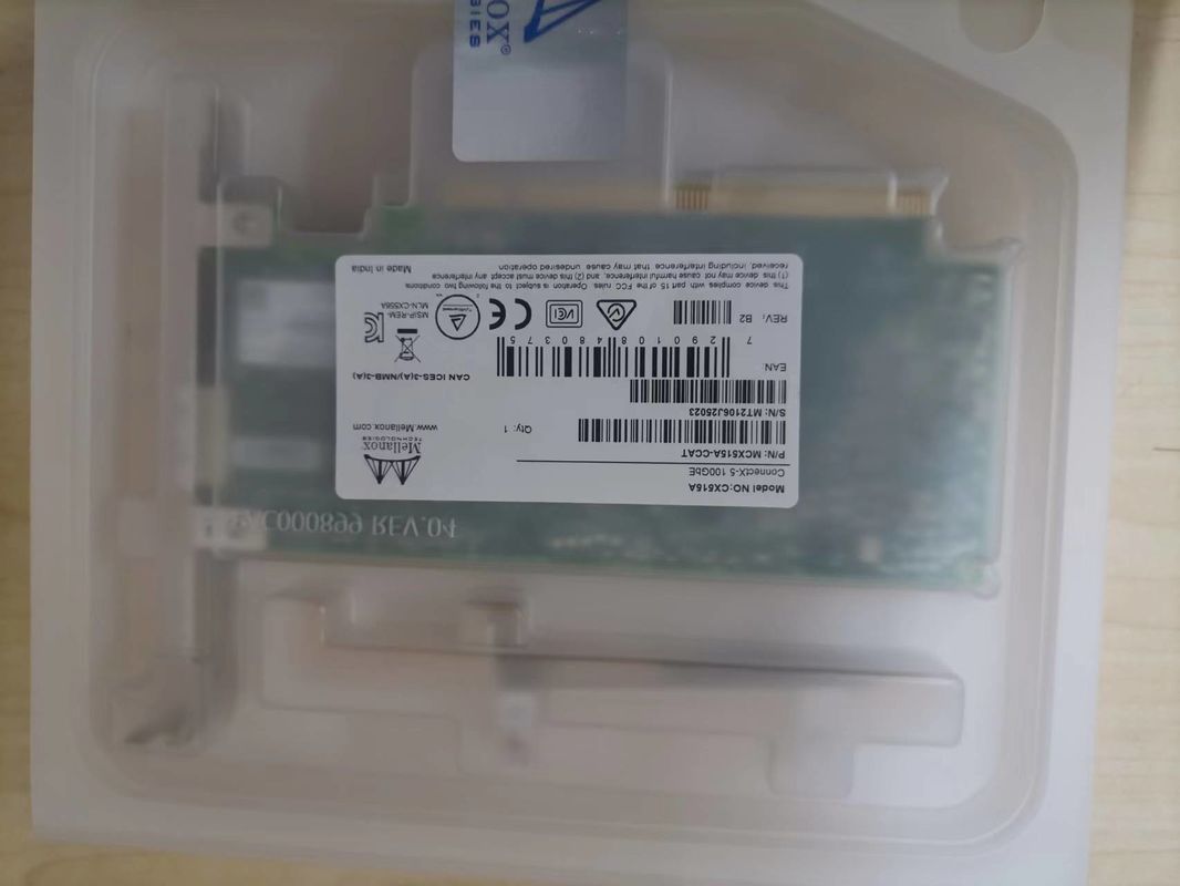 van de het Netwerkkaart van 100GbE InfiniBand Mellanox de Adapter mcx515a-CCAT ENGELSE 10 25 40 50 Oe Snelheden