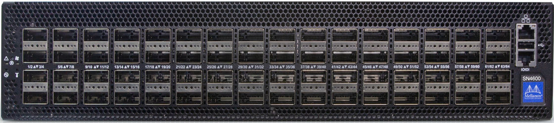 Spectrum-3 gebaseerd 	Van het de Schakelaarsn4600c Open Netwerk van het Mellanoxnetwerk de Schakelaar MSN4600 - CS2F met Onyx