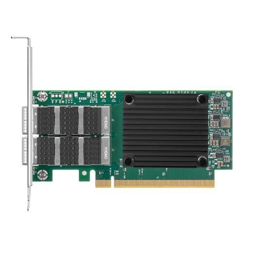 De Adapters NIC connectX-6 ENGELSE 100GbE het Netwerkkaart mcx623106an-CDAT van QSFP56 Mellanox Ethernet van Dx