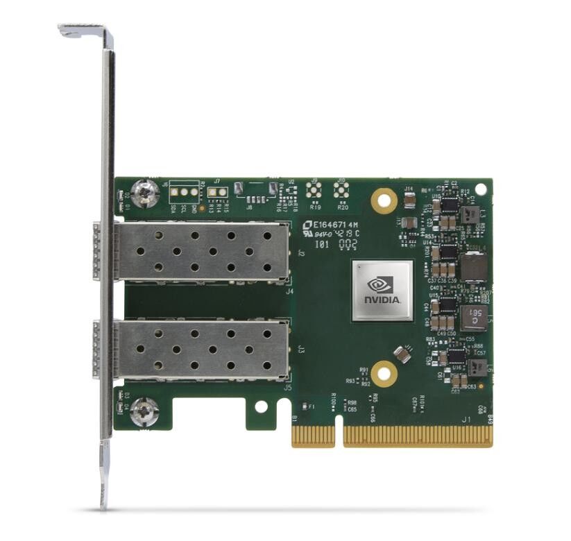 ConnectX-6 van de Interfacemellanox van DX de ENGELSE van de het Netwerkkaart mcx623105an-VDAT 100GbE Dubbele Haven QSFP56